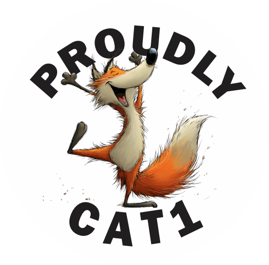 PROUDLY CAT# Sticker