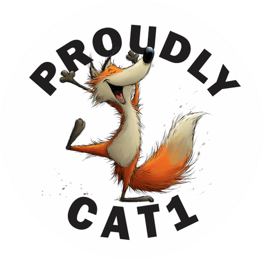 PROUDLY CAT# Sticker