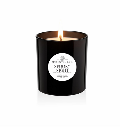 Spooky Night Candle + Lid